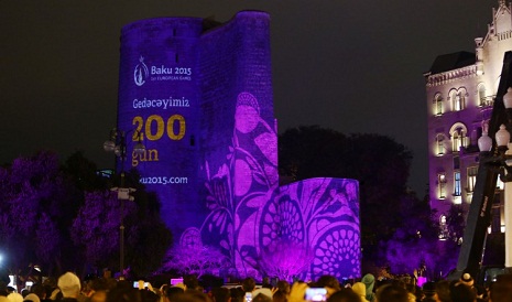 Show dedicated to 200 days before the first European Games held in Baku - PHOTOS